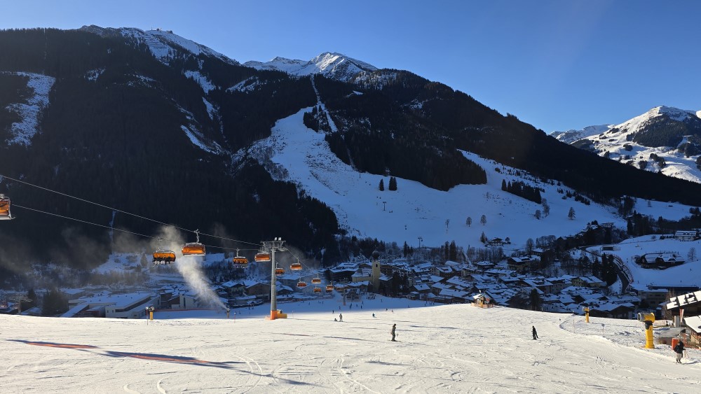 Skiën in Saalbach.